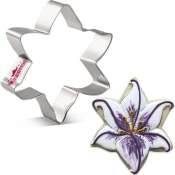 Molde DIY para Galletas Flor de Lirio 9,4x8,4 CM