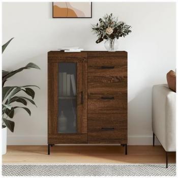 MAISON CHIC Modernes Sideboard Braun 34 cm tief