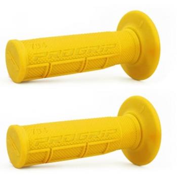 Revetement poignee 794 Jaune Progrip – Paire de poignées motocross