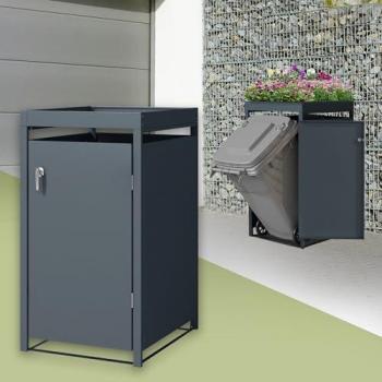 ML-Design Caseta Ocultadora de Basura 240L Antracita