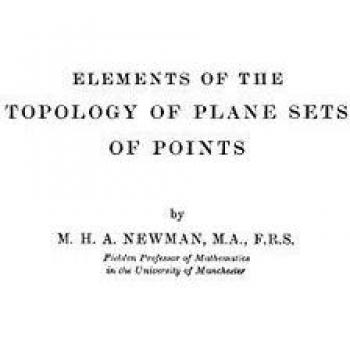 Elements of the Topology of Plane Sets of Points