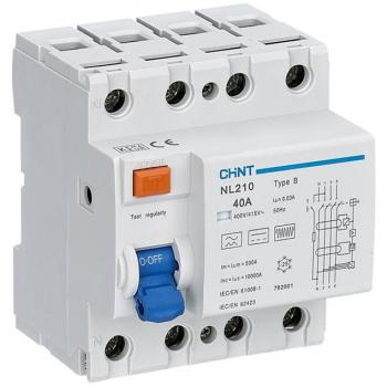 Interruptor Diferencial Tipo B 40A 300mA Chint