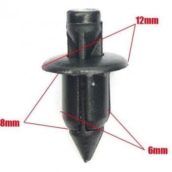 Carenado Auto Clip‑Lock 6–8 mm – Kit de 20/50 piezas