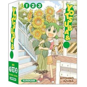 Coffret Manga Yotsuba & ! : tomes 1 à 3