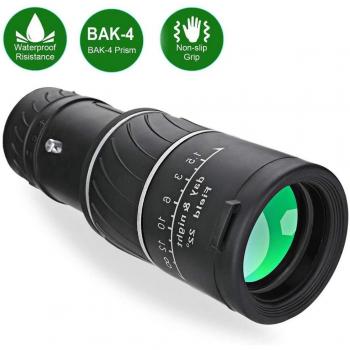 40x60 HD BAK4 Prism Optical Monocular with Tripod