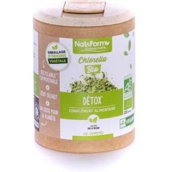 Nat&Form Chlorella Bio 200 Kapseln