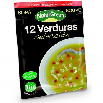 NaturGreen Sopa de 12 verduras sobre 40g Naturgreen