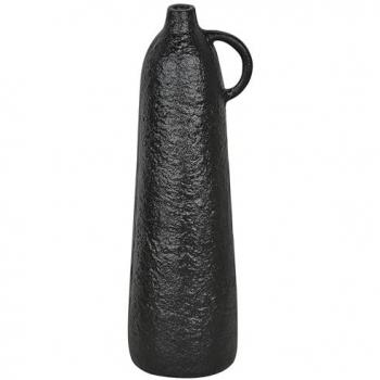 Vase Moderne MARKHA Métal 33 cm Noir