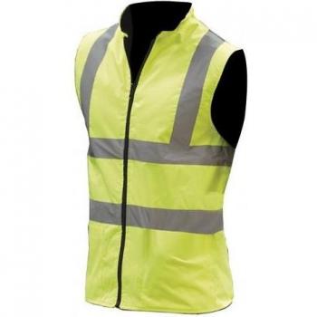 Yoko Hi-Vis Chaleco/Chaqueta de Forro Polar Reversible para Hombre