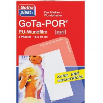 Gota-Por PU Wundfilm 15x10 cm steril 5 ST