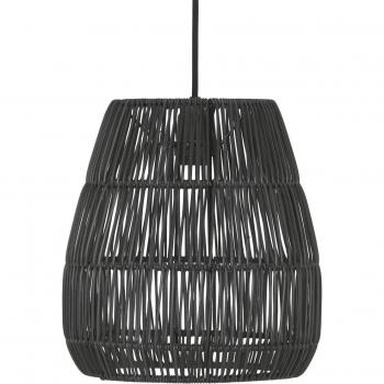 Lampada a sospensione nera per esterni PR Home Saigon Ø 28 cm