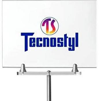 Porta Avvisi in Acrilico A4 Orizzontale per Semisfere Tecnostyl