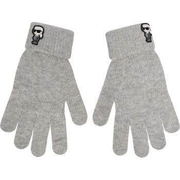 KARL LAGERFELD 236W3608 Damenhandschuhe in Grau