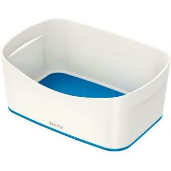 White‑Blue Leitz MyBox WOW Storage Tray Pack of Four – 246 mm W × 98 mm H × 160 mm D