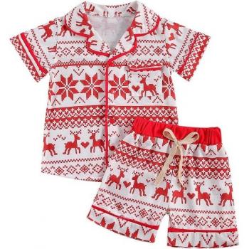 Set Infantil Rojo: Copo y Ciervo
