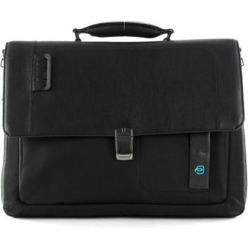 Piquadro Unisex Black Laptop Case
