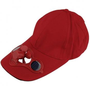 Summer Fishing Hat with Built-in Solar Fan