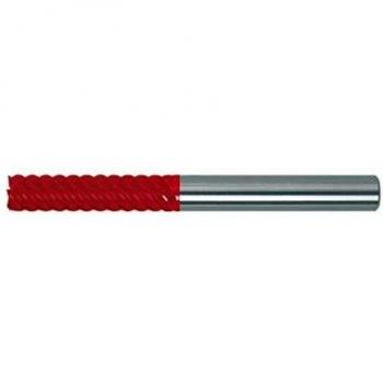 Fraise monobloc pour usinage dur 55° Ø d1 h10 200 mm
