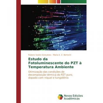 Soeiro Gonçalves, Rubens: Estudo da Fotoluminescente do PZT à Temperatura Ambiente