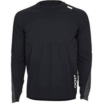 Maillot POC Resistance DH, Uranium Black, Unisex, M