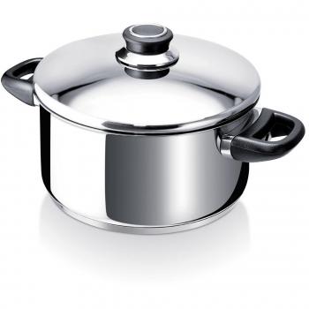 Beka Polo Cocotte en Inox avec Couvercle, 28 cm