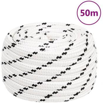 Corde Torsadée 18 mm 50 m Blanc