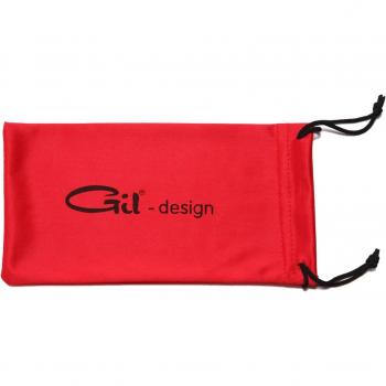 Borsa per occhiali da sole rossa One Size