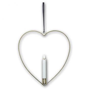 Lampe à Flamme Cœur Blanc Chaud