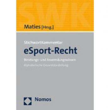 StichwortKommentar eSport-Recht