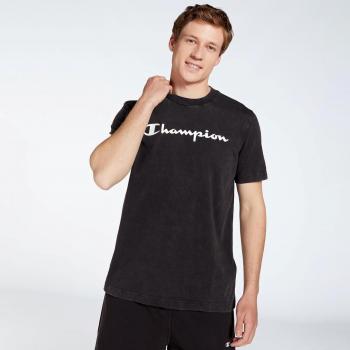 Camiseta Champion Hombre Negra