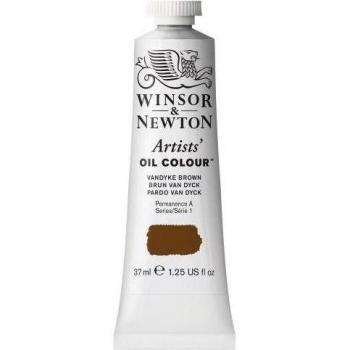 Pintura de Aceite Artística Winsor & Newton, Marrón Vandyke, 37 ml