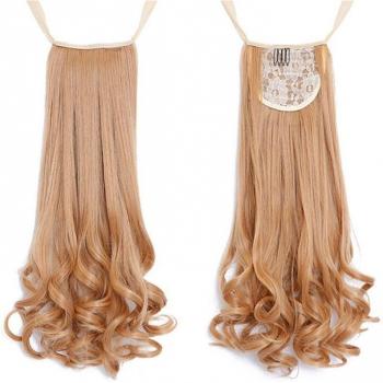 Synthetic Long Curly Hair Extension for Ponytail