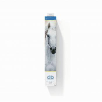 White Horse Design Diamond Painting Kit (Imperial Stallion)