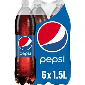 Pepsi Diet – Kalorienreduzierte Cola für bewusste Genießer – 1,5 l PET-Flasche