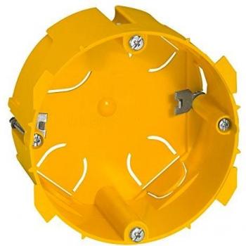 Legrand Boîte Batibox Cloisons Sèches 20A 32A 1 Poste 50mm Jaune