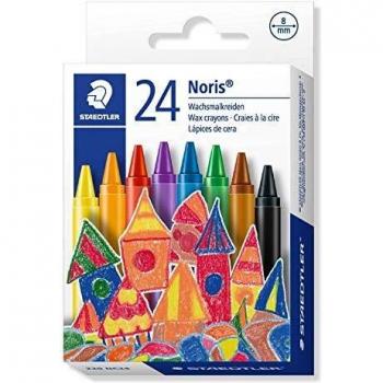 STAEDTLER Noris Club Wax Crayons 24 Pack
