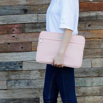 MacBook Air/Pro 13,3‑Zoll Schutzcase in Rosa – Inateck