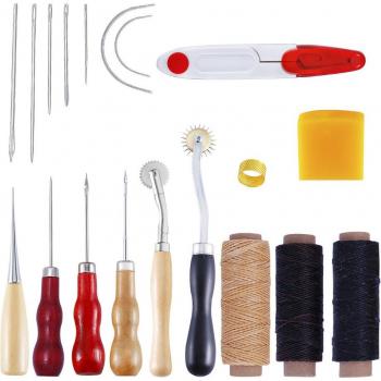 ThreadTite Premium Leather Needles & Thimbles