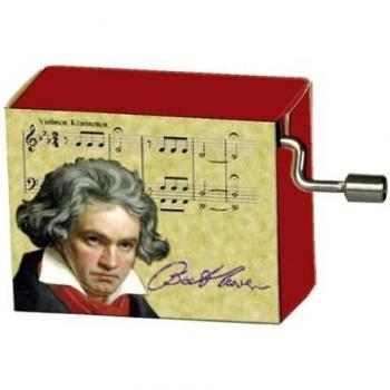 Fridolin 58162 – Beethoven Spieluhr mit Portrait und Signatur (Op. 119)
