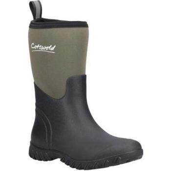 Botas de Lluvia Cotswold Ashmead Neopreno Verde 4 UK para Mujeres