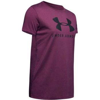 T-shirt Femme Under Armour Graphic Sportstyle Classic Crew Violet XS