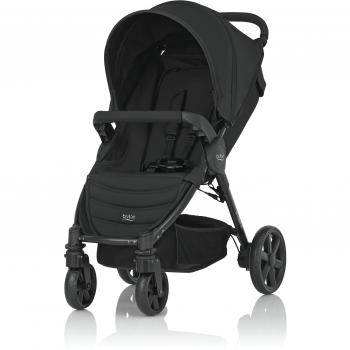 Piazza Passeggino B-Agile 2000023123 Britax Romer 4 Ruote Cosmos Nera