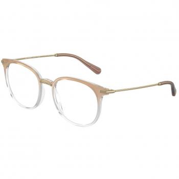 Dolce & Gabbana DG5071 3432 Women’s Eyeglasses Brown Size 52