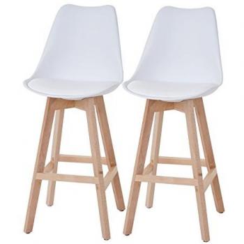 Malmö T501 Sitzset – Weißes Retro‑Design, helle Beinverkleidung