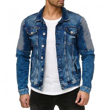 MUYOGRT Spring Winter Men's Denim Jacket