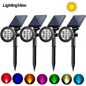 Proyector Luminoso de Jardín Solar