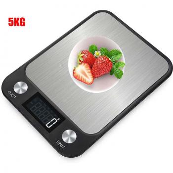 Báscula Digital de Alimentos con Pantalla LCD