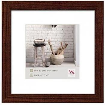 Walther Design HO330N Holzrahmen 30x30 cm Nussbaum