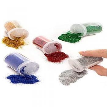 Baker Ross AR716 Glitter Shakers (Pack Of 5)