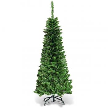 Árbol Artificial Costway con Base Metálica